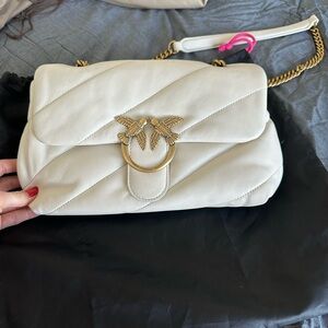 Pinko classic love puff shoulder bag